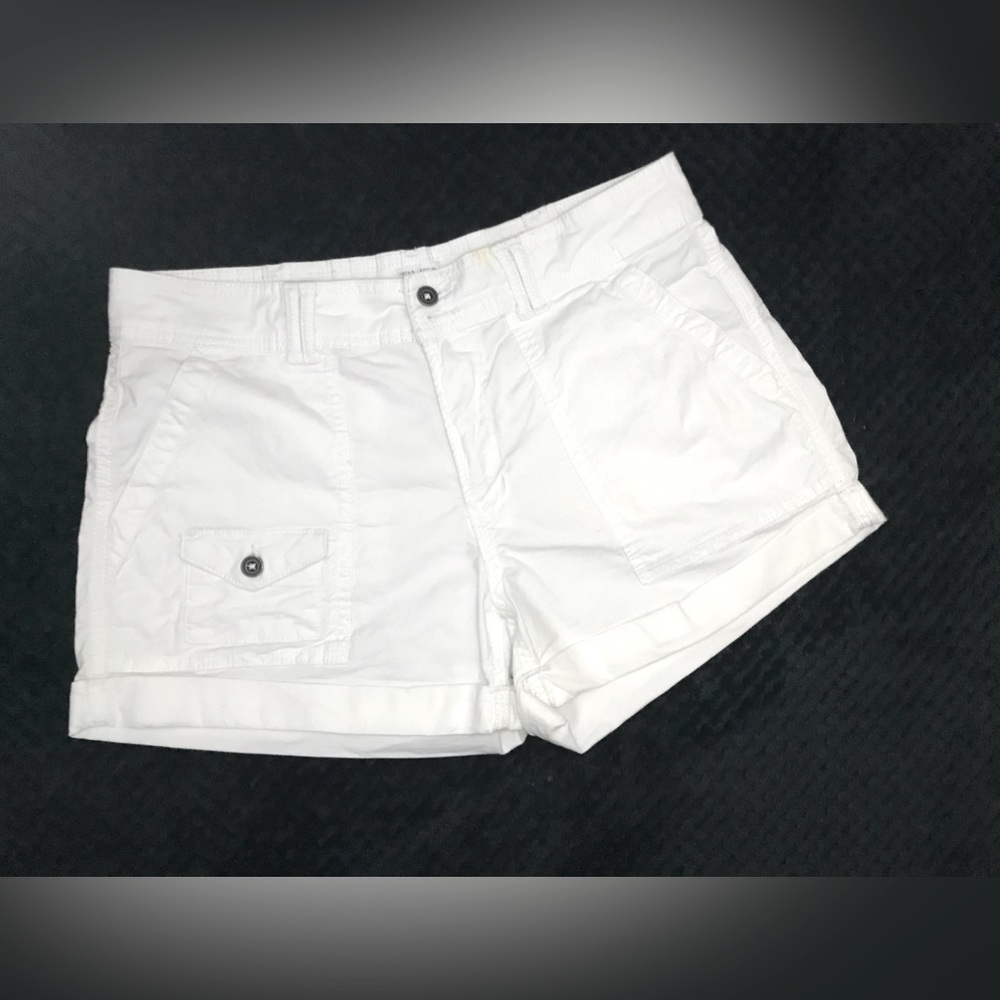 White Cotton Shorts - Womens SIZE 10